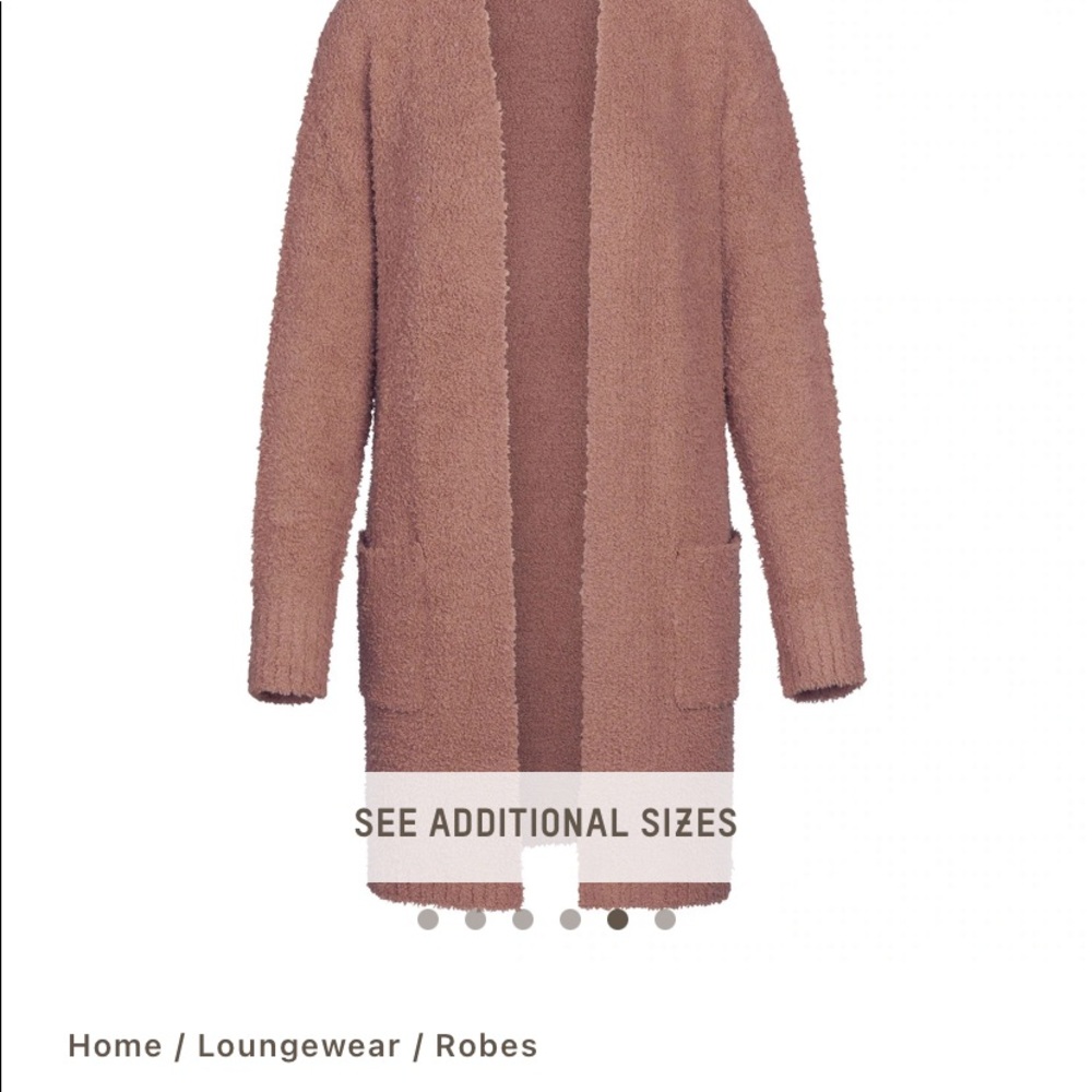 NEW WITH TAGS. SKIMS SHORT ROBE! Brand new color rose clay, size L/XL.